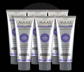 Maas International MAAS Metal Polish 1.1 lb Can with Free